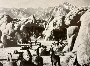 “The Lone Ranger” TV series began with an ambush in Lone Ranger Canyon.