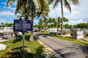 Historic Key West City Cemetery marks the passing of colorful characters.