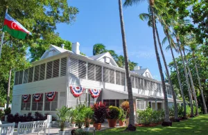 The Harry S. Truman Little White House, Key West, where Truman spent 175 days during his presidency.