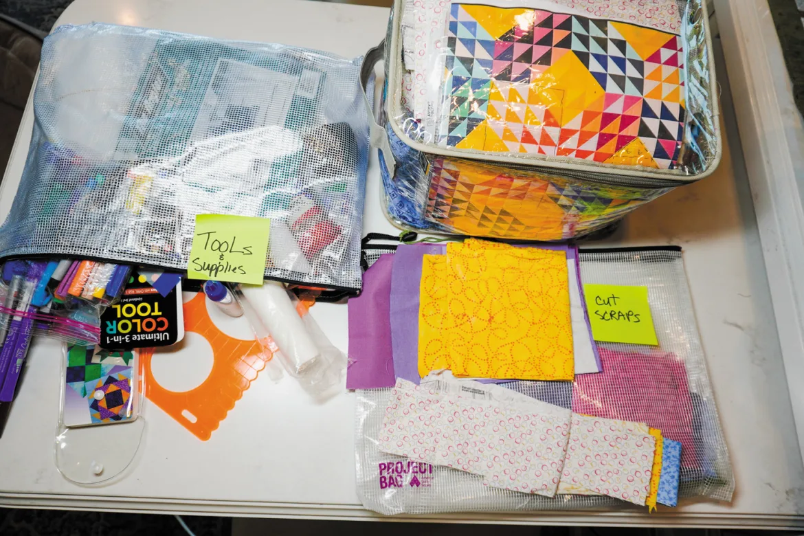 Family Matters: Fabric Scraps Everywhere!