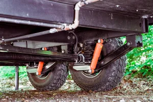 Upgraded anti-sway bars can significantly improve handling, especially on uneven and unpaved terrain.
